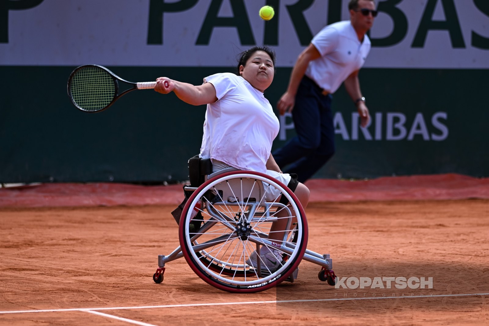 Ziying Wang of China — 2026 Roland Garros