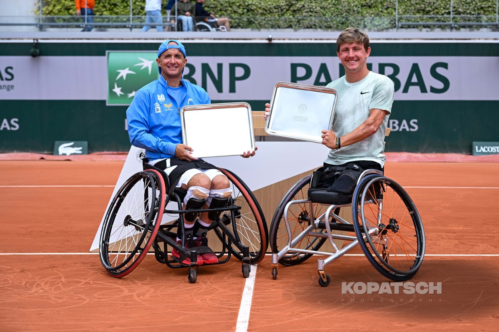 Guy Sasson of Israel and Niels Vink of the Netherlands — 2026 Roland Garros