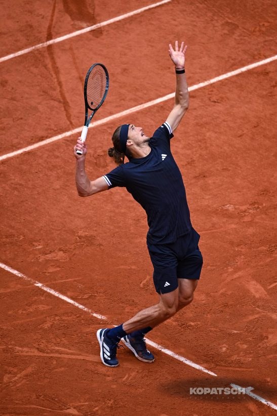 Alexander Zverev of Germany — 2026 Roland Garros