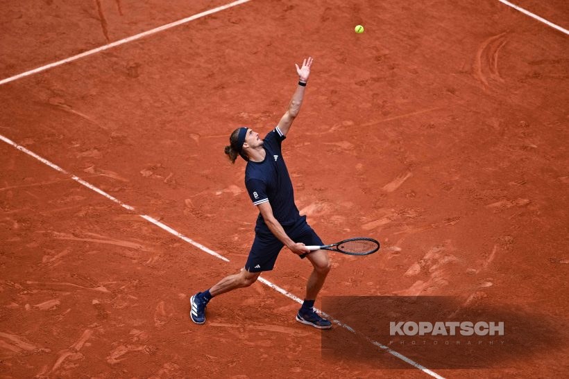 Alexander Zverev of Germany — 2026 Roland Garros