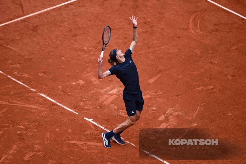 Alexander Zverev of Germany — 2026 Roland Garros