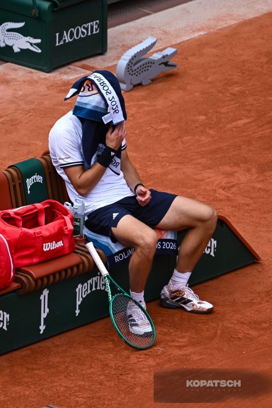 Jakub Mensik of Czechia — 2026 Roland Garros
