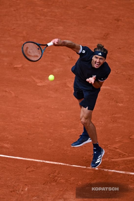 Alexander Zverev of Germany — 2026 Roland Garros