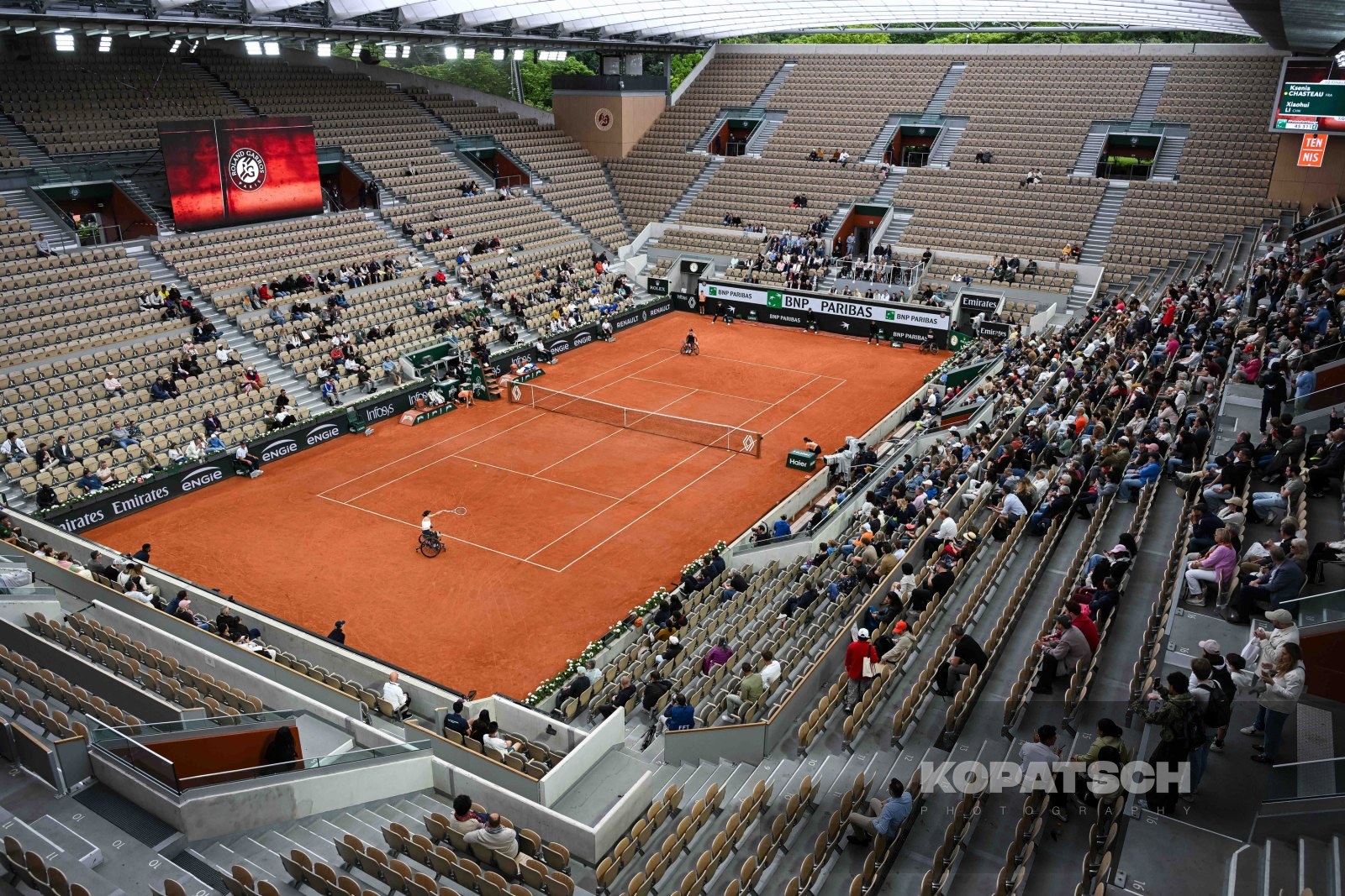 A general view — 2026 Roland Garros