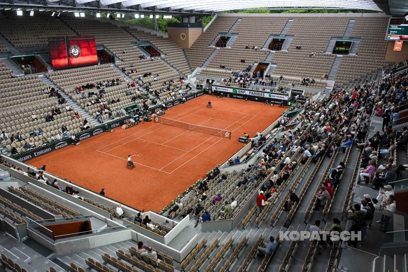 A general view — 2026 Roland Garros