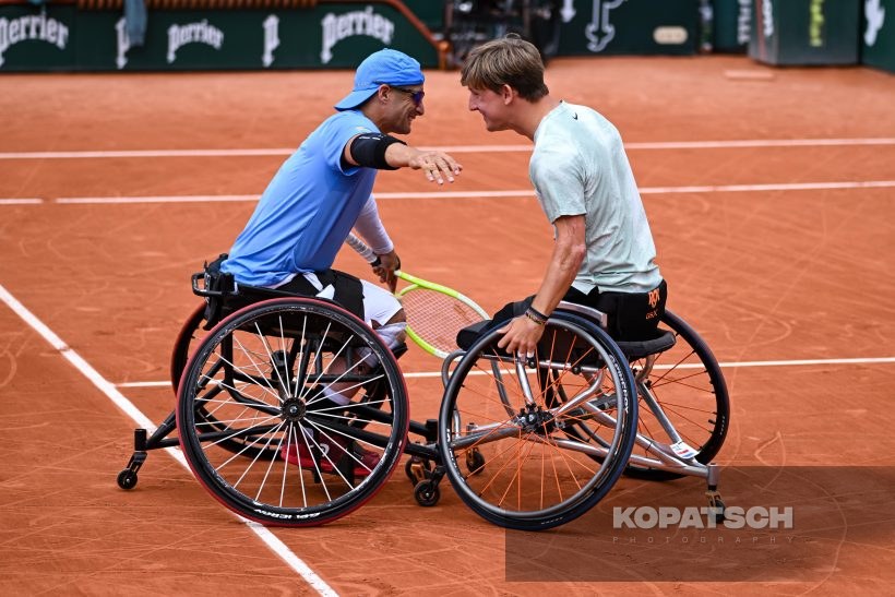 Guy Sasson of Israel and Niels Vink of the Netherlands — 2026 Roland Garros