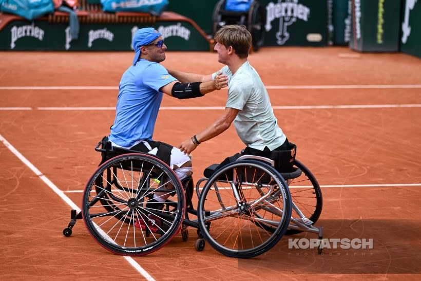 Guy Sasson of Israel and Niels Vink of the Netherlands — 2026 Roland Garros