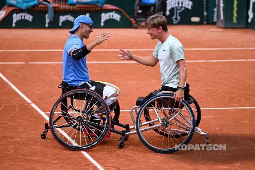 Guy Sasson of Israel and Niels Vink of the Netherlands — 2026 Roland Garros