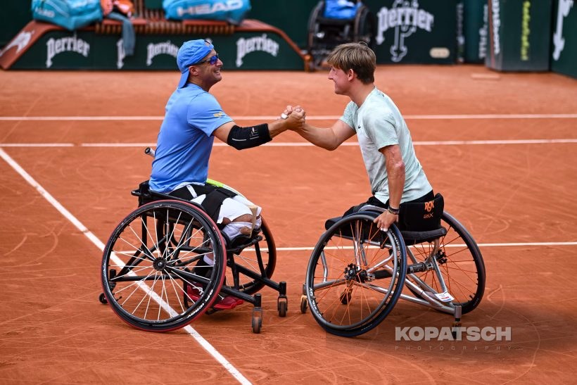 Guy Sasson of Israel and Niels Vink of the Netherlands — 2026 Roland Garros