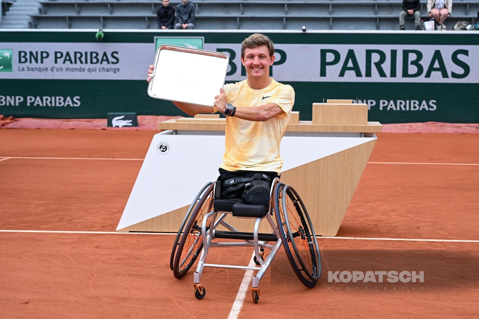 Niels Vink of the Netherlands — 2026 Roland Garros
