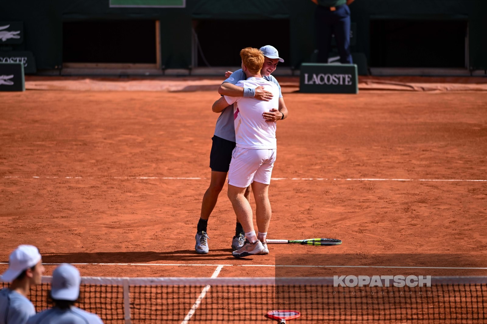 Vincent Reisach of Germany and Jamie Mackenzie of Germany — 2026 Roland Garros
