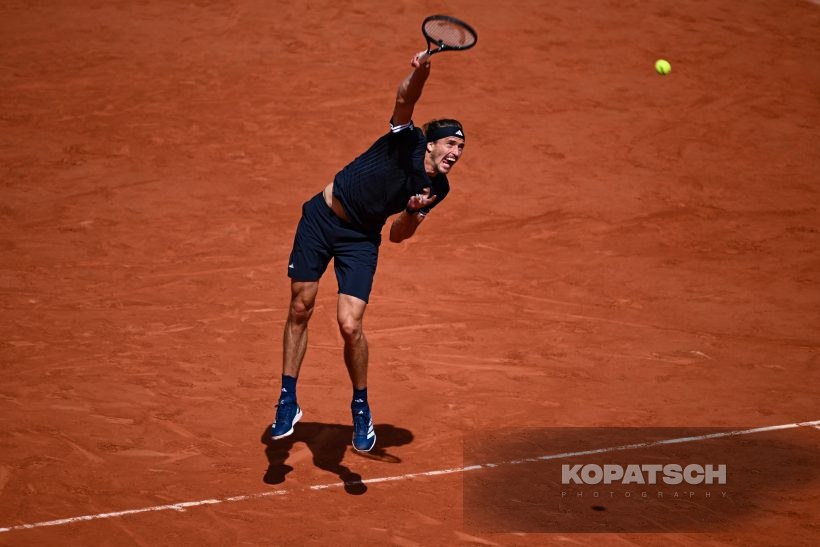 Alexander Zverev of Germany — 2026 Roland Garros