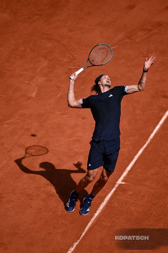 Alexander Zverev of Germany — 2026 Roland Garros