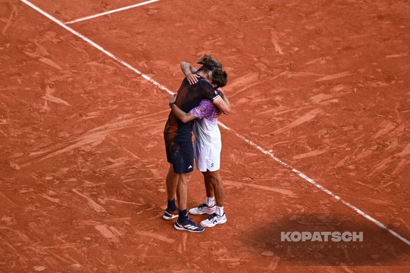 Alexander Zverev of Germany and Flavio Cobolli of Italy — 2026 Roland Garros
