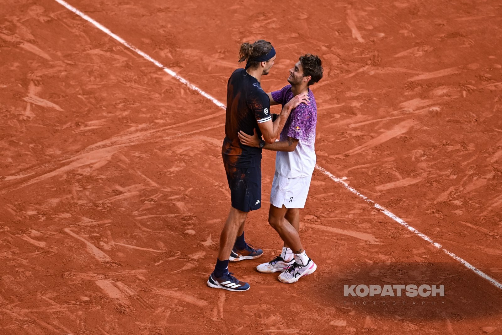 Alexander Zverev of Germany and Flavio Cobolli of Italy — 2026 Roland Garros