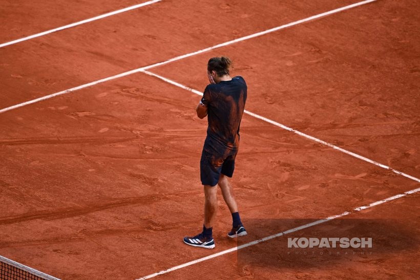 Alexander Zverev of Germany — 2026 Roland Garros