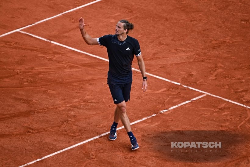 Alexander Zverev of Germany — 2026 Roland Garros