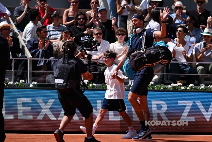 Alexander Zverev of Germany — 2026 Roland Garros