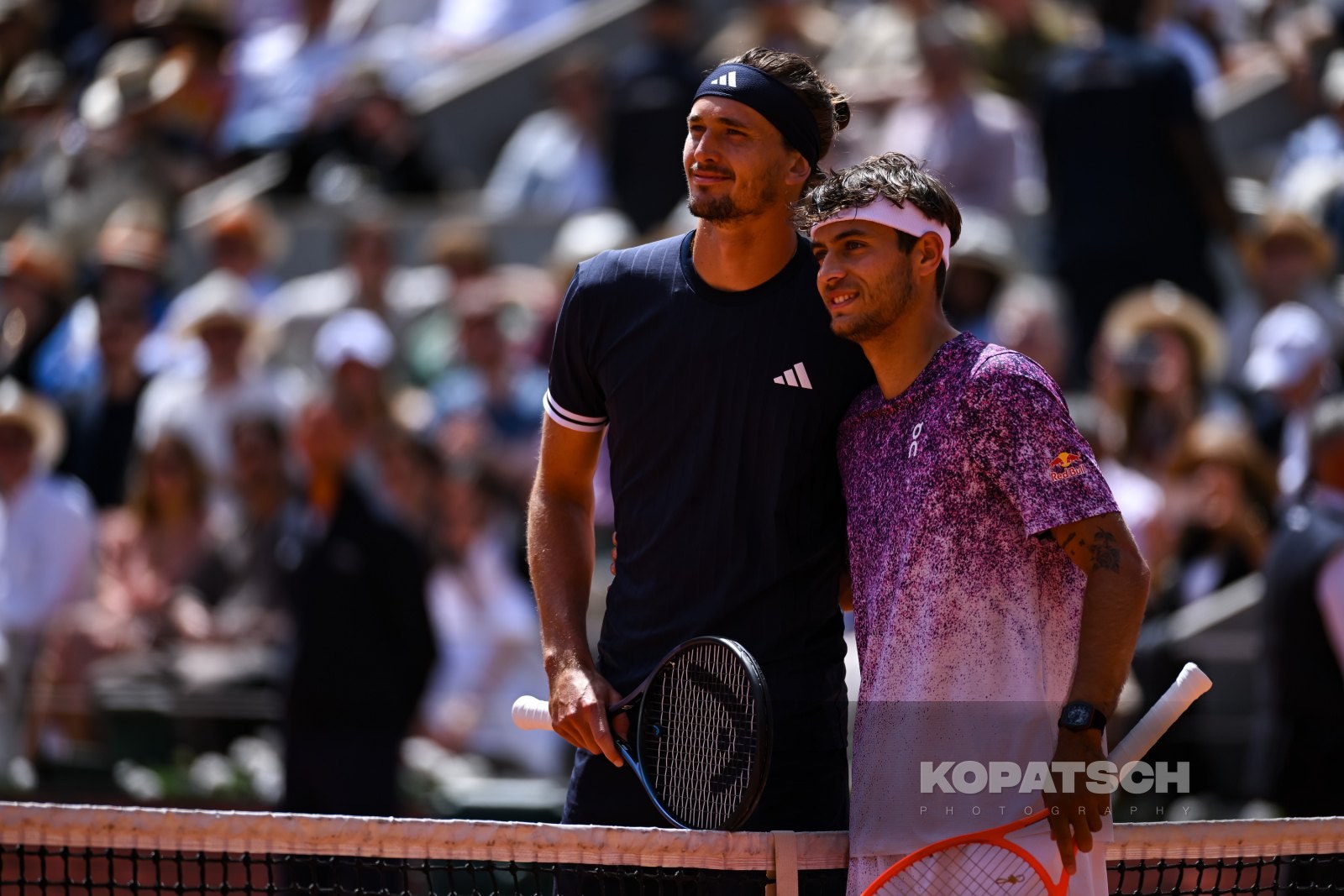 Alexander Zverev of Germany and Flavio Cobolli of Italy — 2026 Roland Garros