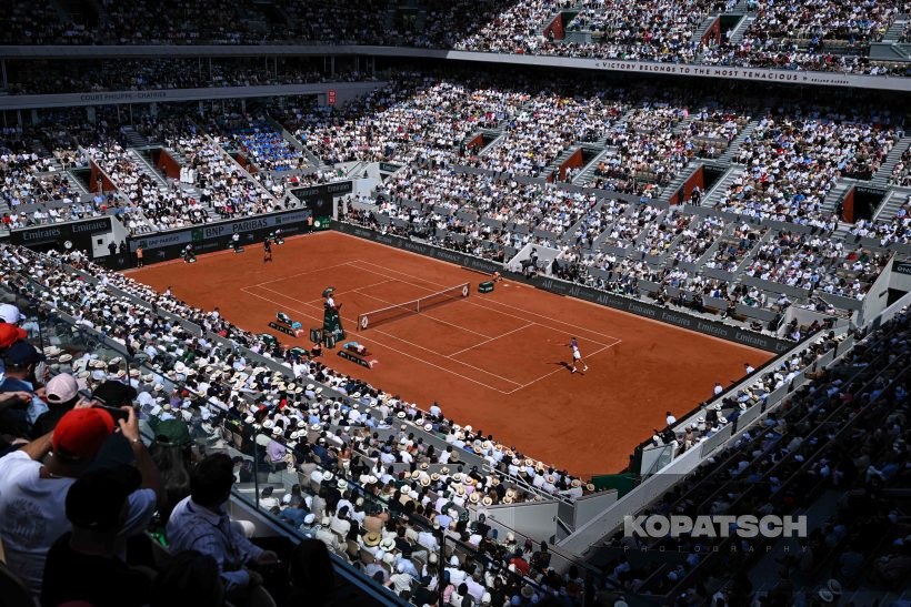 A general view — 2026 Roland Garros