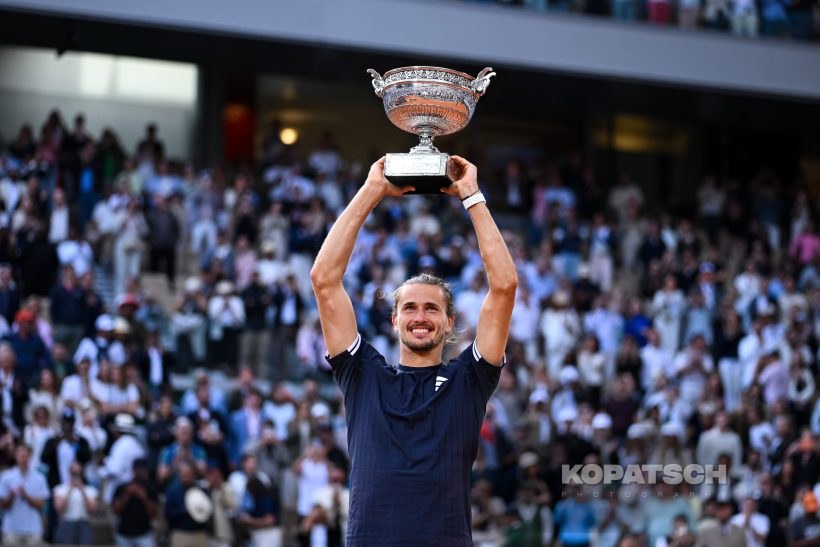 Alexander Zverev of Germany — 2026 Roland Garros