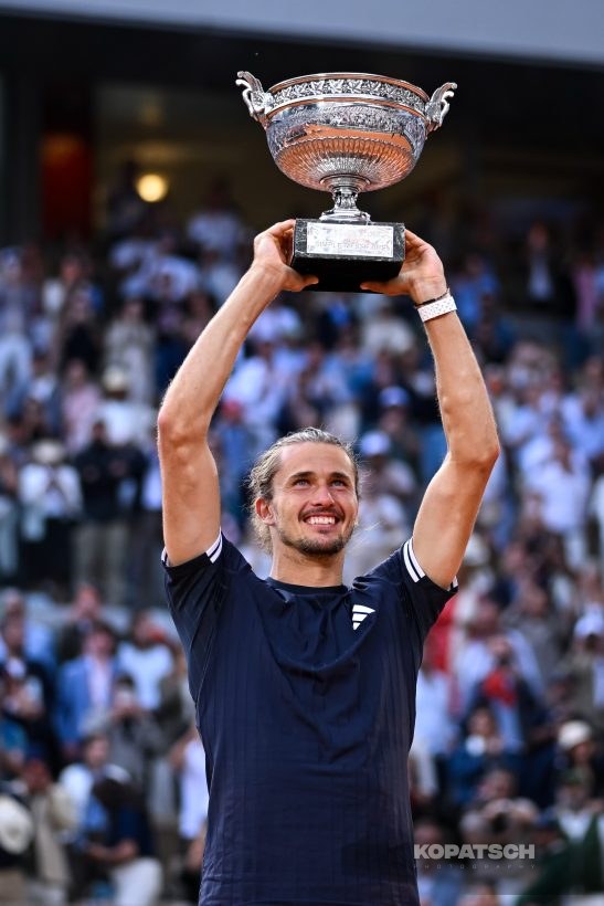 Alexander Zverev of Germany — 2026 Roland Garros