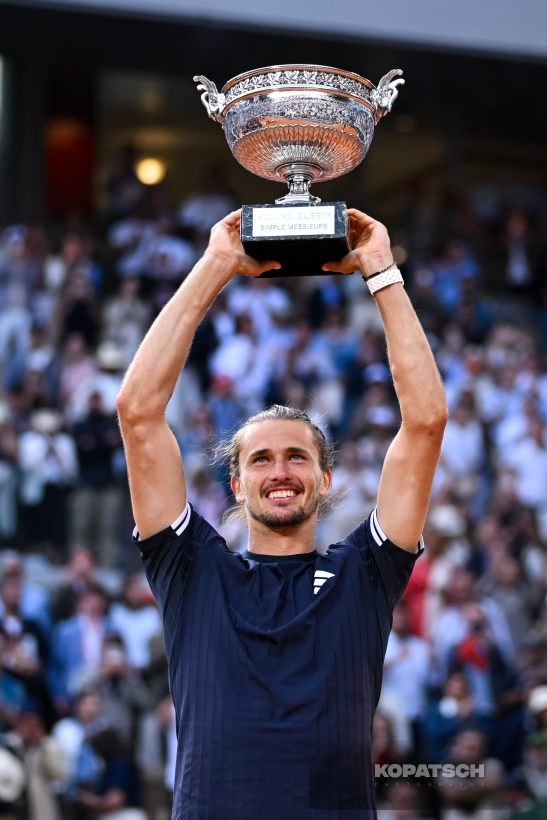 Alexander Zverev of Germany — 2026 Roland Garros