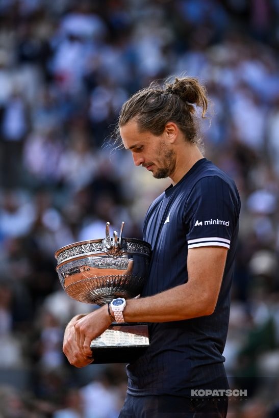 Alexander Zverev of Germany — 2026 Roland Garros