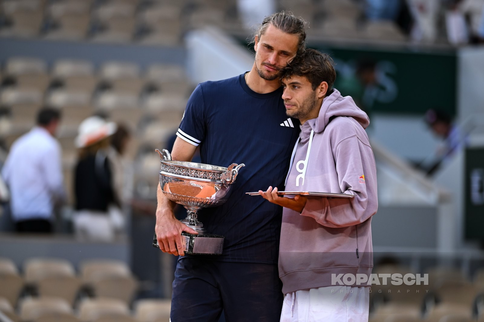 Alexander Zverev of Germany and Flavio Cobolli of Italy — 2026 Roland Garros