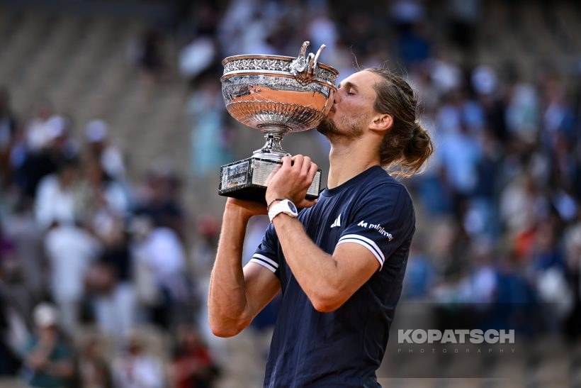 Alexander Zverev of Germany — 2026 Roland Garros