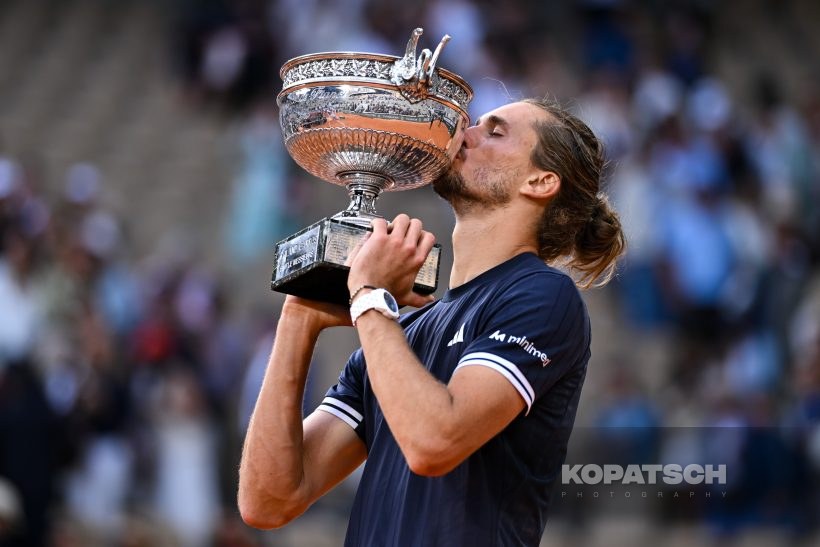 Alexander Zverev of Germany — 2026 Roland Garros
