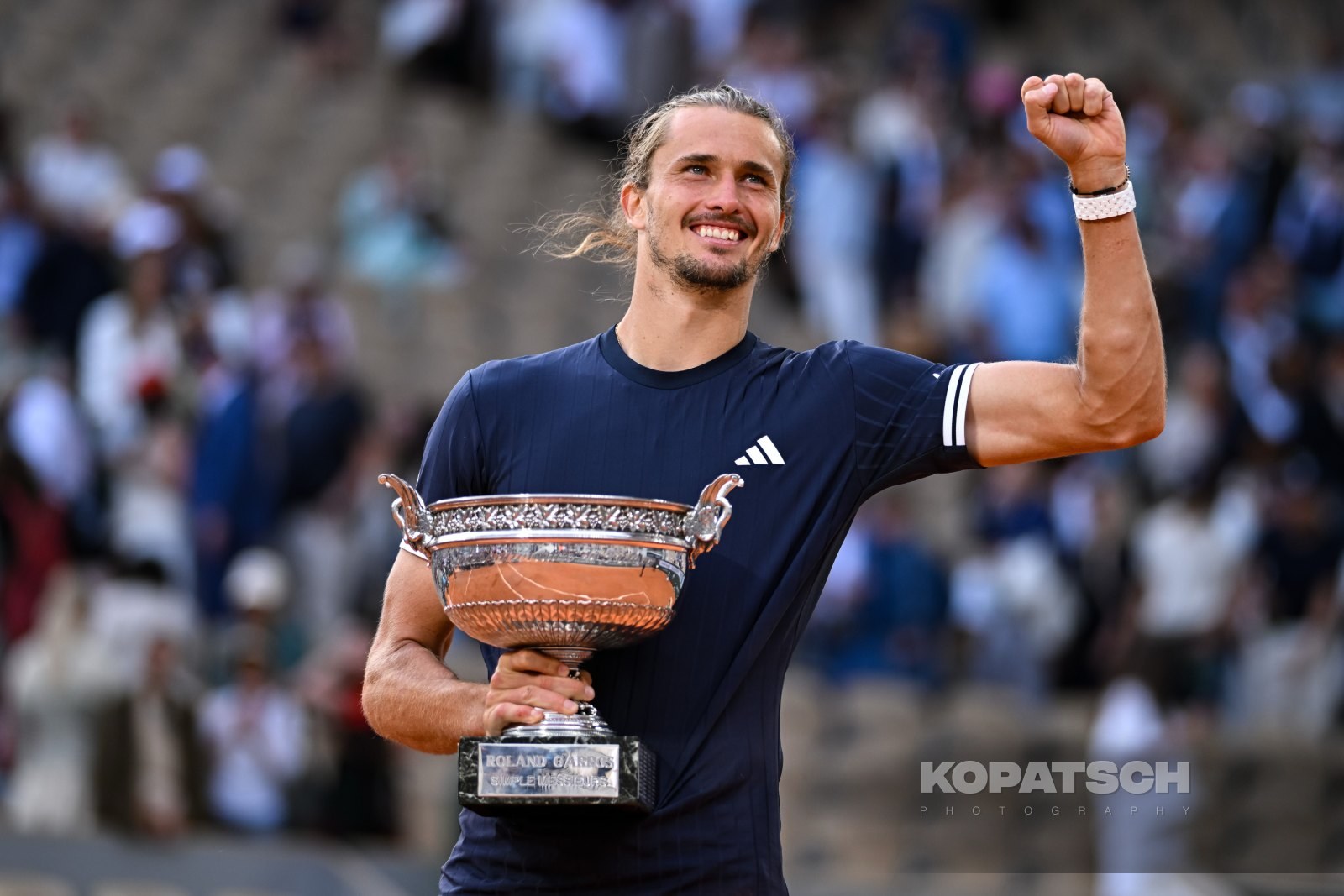 Alexander Zverev of Germany — 2026 Roland Garros