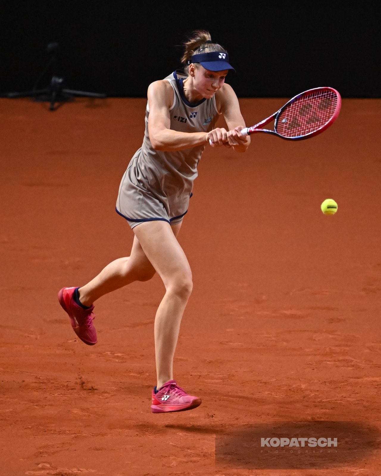 during the Women’s Singles second round match — 2026 Stuttgart PTGP