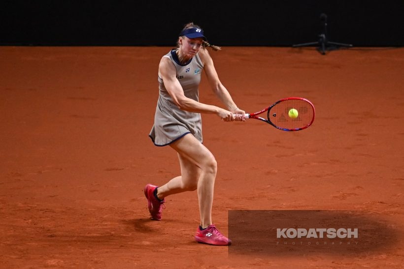 during the Women’s Singles second round match — 2026 Stuttgart PTGP