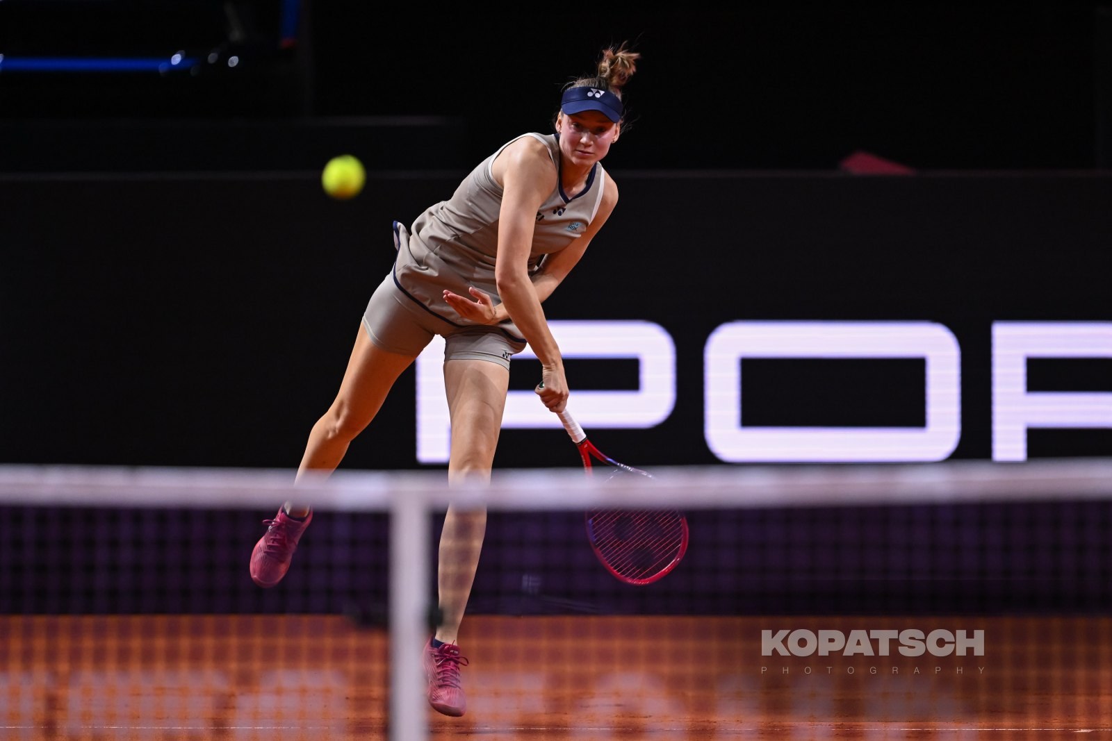 during the Women’s Singles second round match — 2026 Stuttgart PTGP