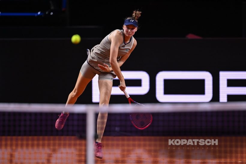 during the Women’s Singles second round match — 2026 Stuttgart PTGP