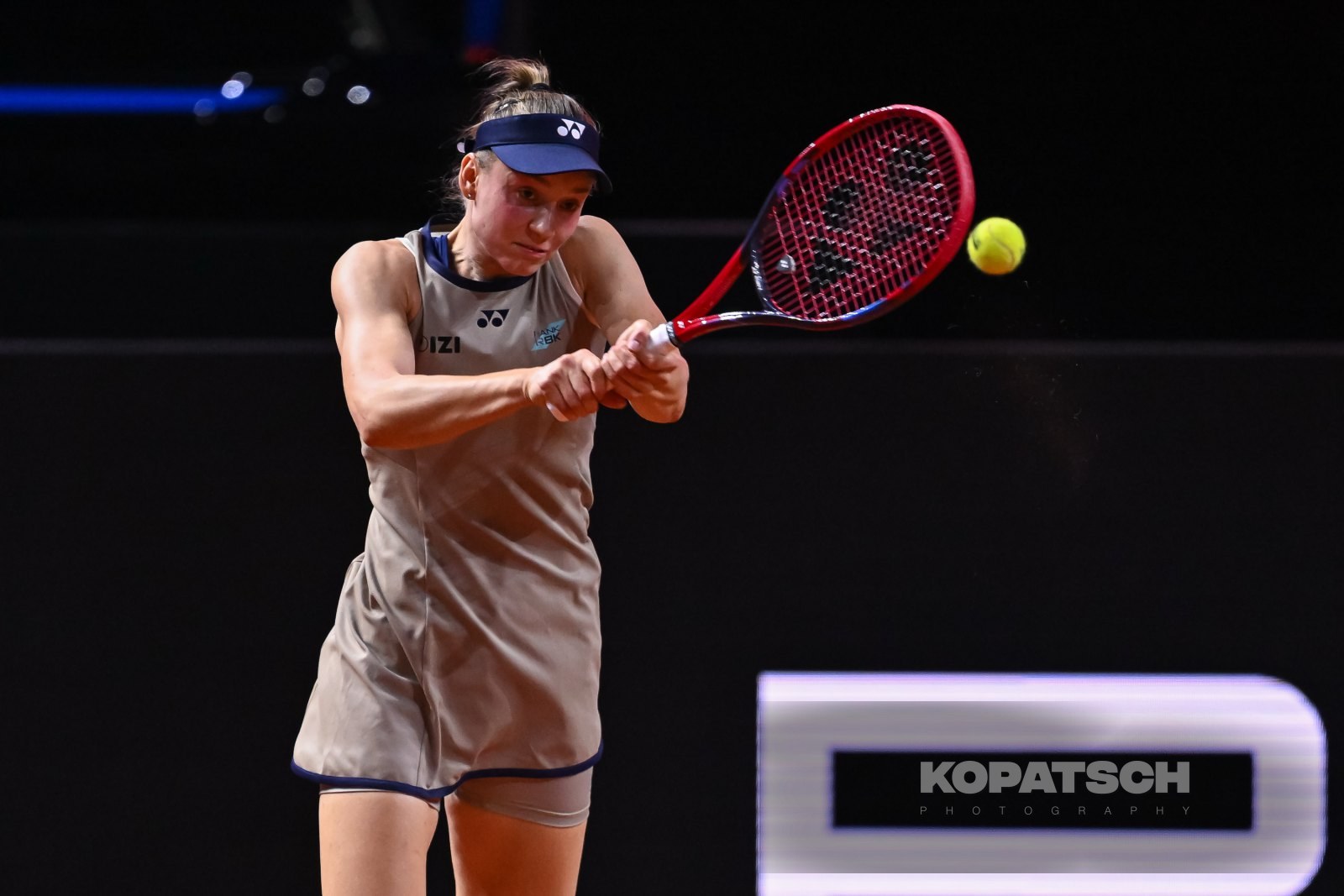 during the Women’s Singles second round match — 2026 Stuttgart PTGP