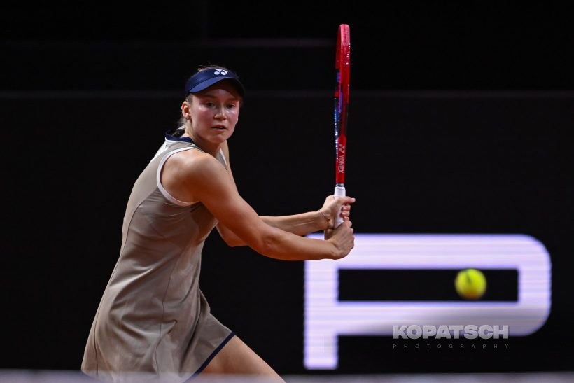 during the Women’s Singles second round match — 2026 Stuttgart PTGP