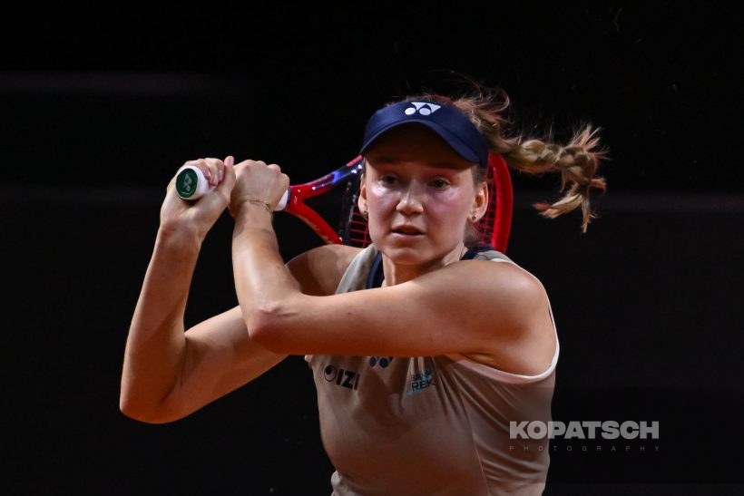 during the Women’s Singles second round match — 2026 Stuttgart PTGP