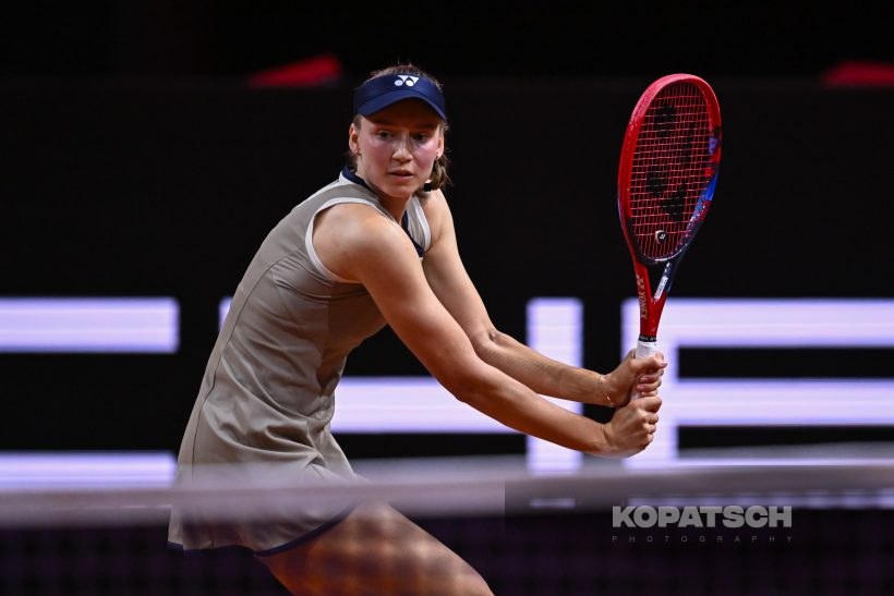 during the Women’s Singles second round match — 2026 Stuttgart PTGP