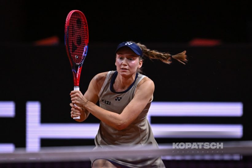 during the Women’s Singles second round match — 2026 Stuttgart PTGP