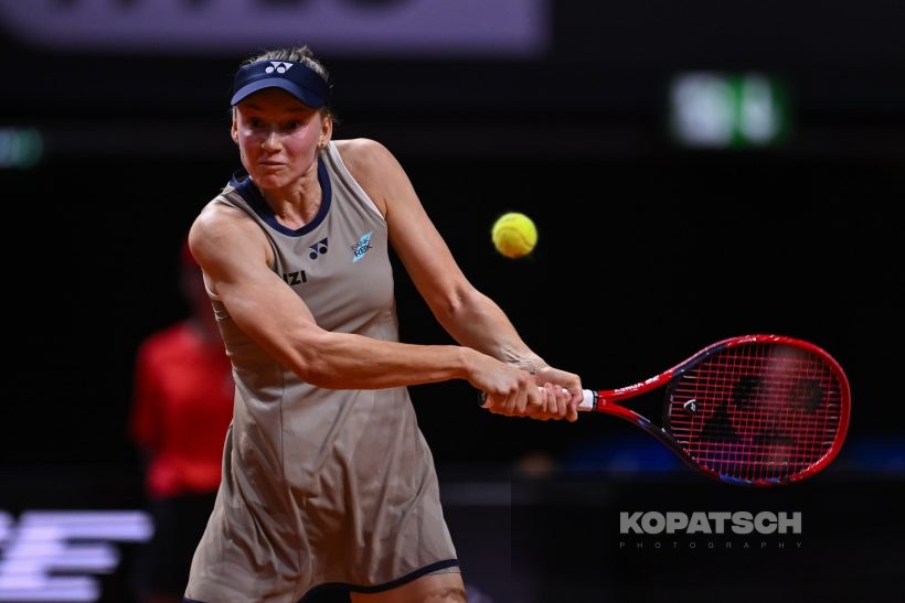 during the Women’s Singles second round match — 2026 Stuttgart PTGP