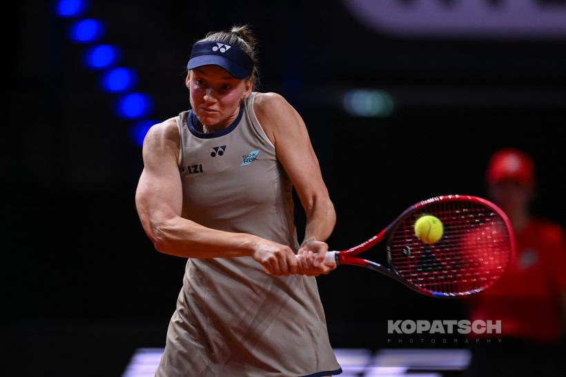 during the Women’s Singles second round match — 2026 Stuttgart PTGP