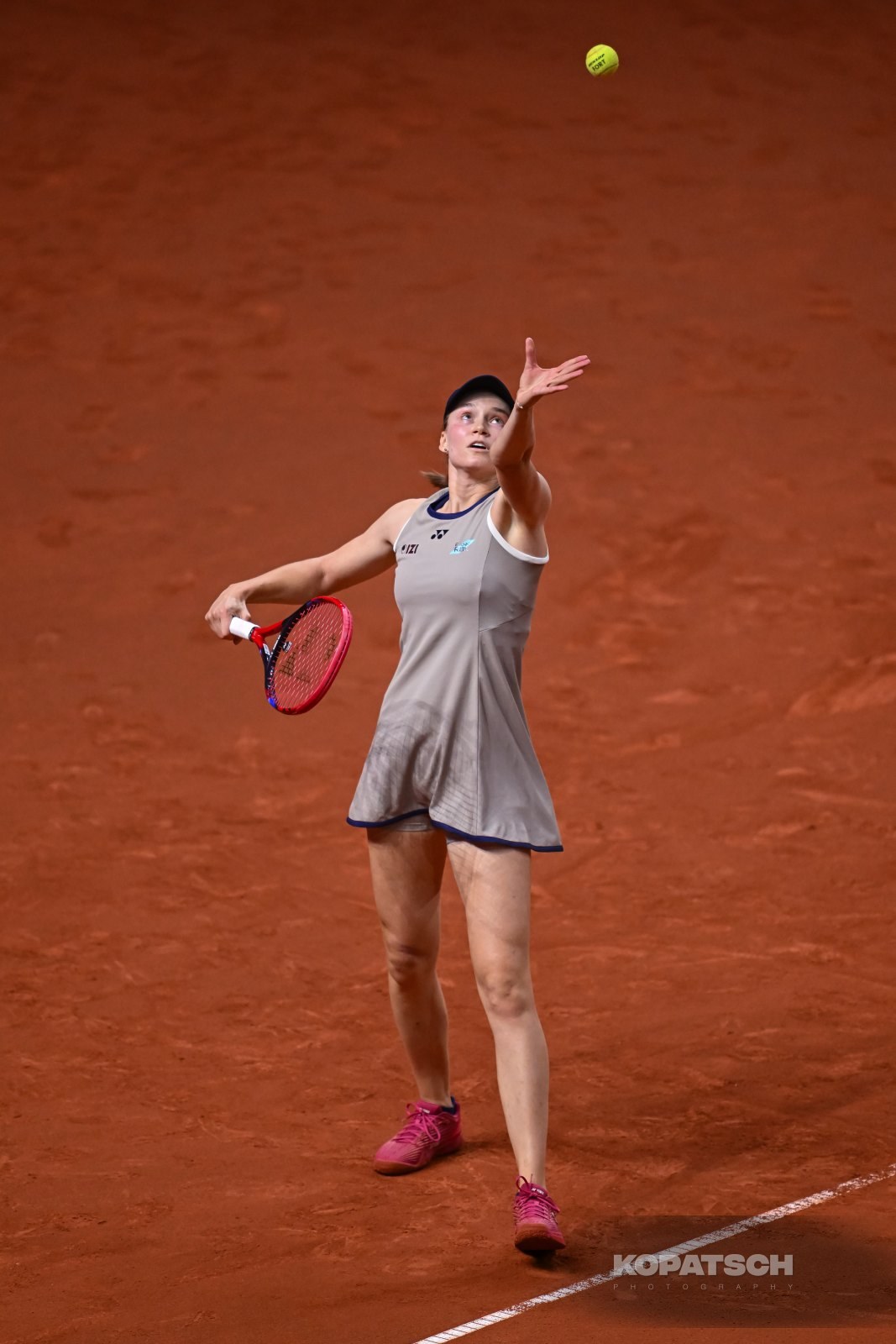 during the Women’s Singles second round match — 2026 Stuttgart PTGP