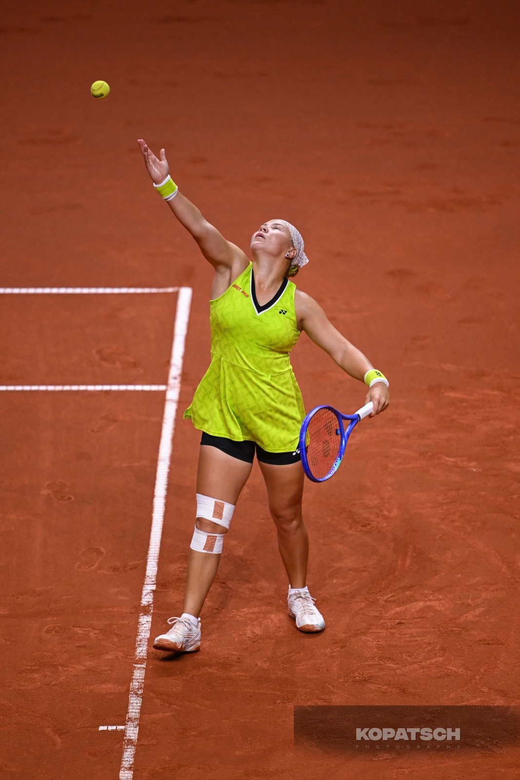 during the Women’s Singles second round match — 2026 Stuttgart PTGP