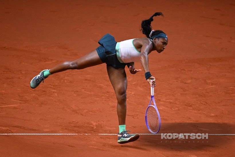 during the Women’s Singles second round match — 2026 Stuttgart PTGP