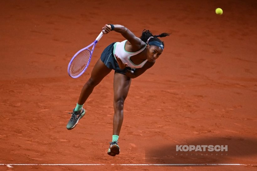 during the Women’s Singles second round match — 2026 Stuttgart PTGP