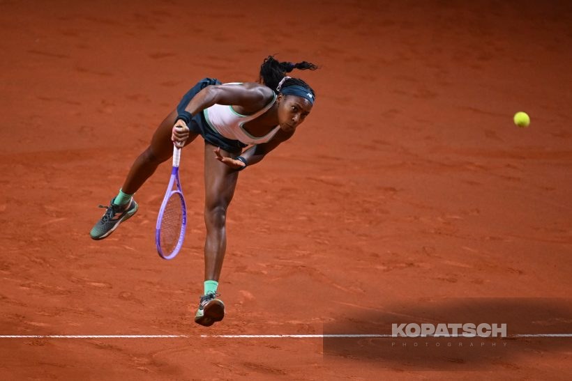 during the Women’s Singles second round match — 2026 Stuttgart PTGP