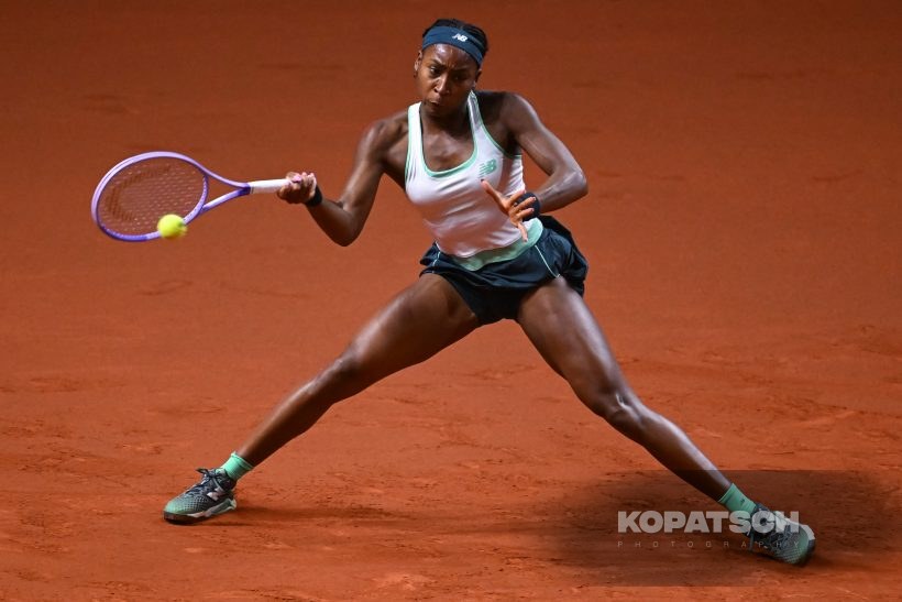during the Women’s Singles second round match — 2026 Stuttgart PTGP