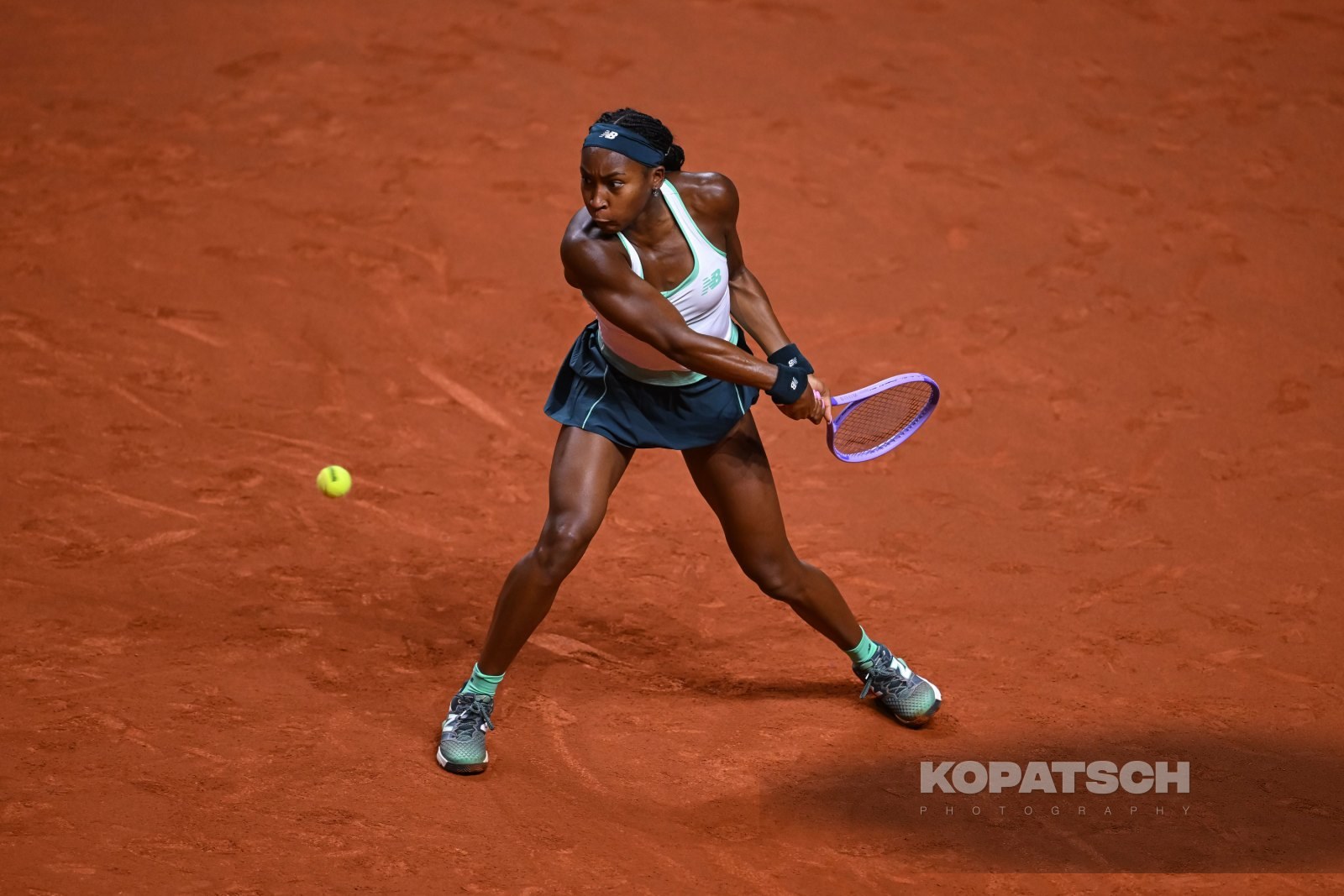 during the Women’s Singles second round match — 2026 Stuttgart PTGP